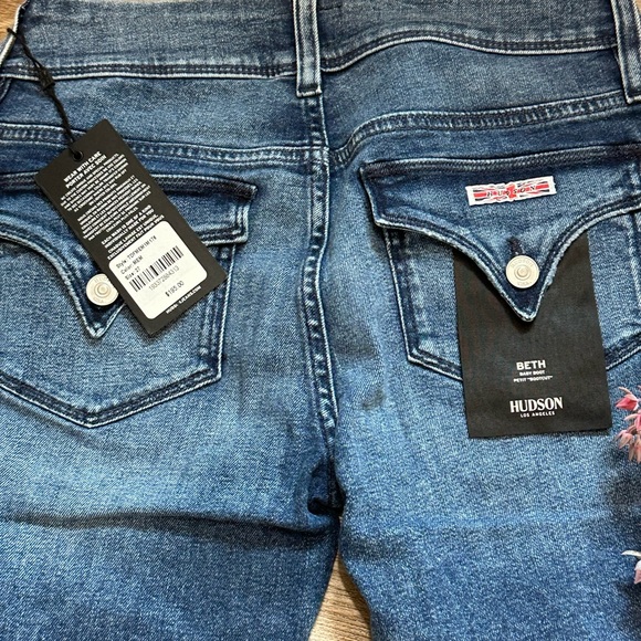 Hudson Jeans Denim - Hudson Jeans Blue Boot Cut Denim with Classic Style